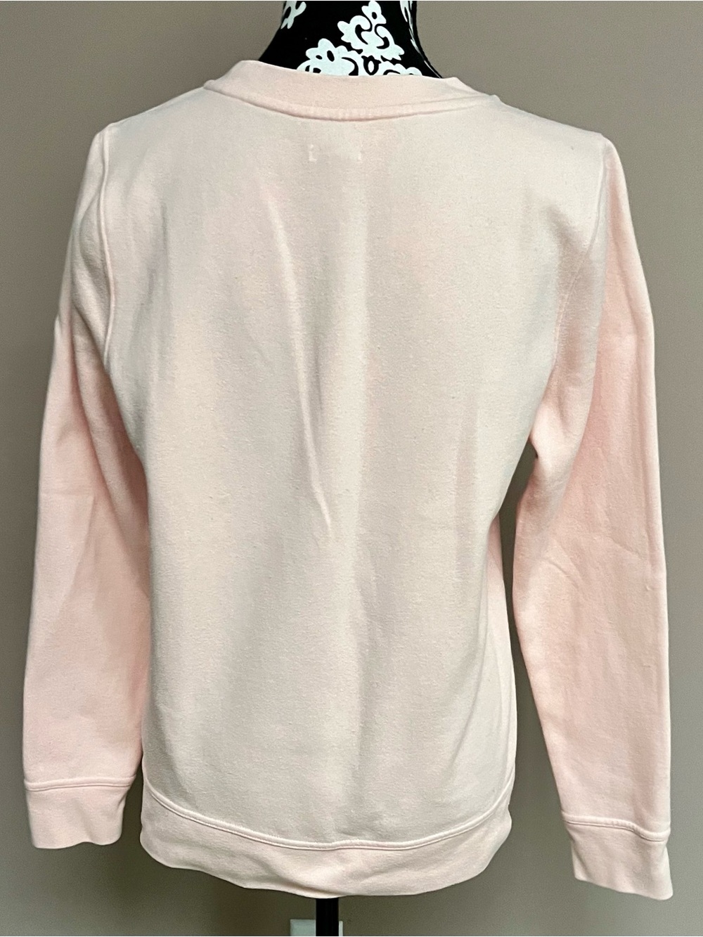 L.L. BEAN 1912 Heritage Logo Crewneck Powder Pink Sweatshirt - Picture 3 of 8